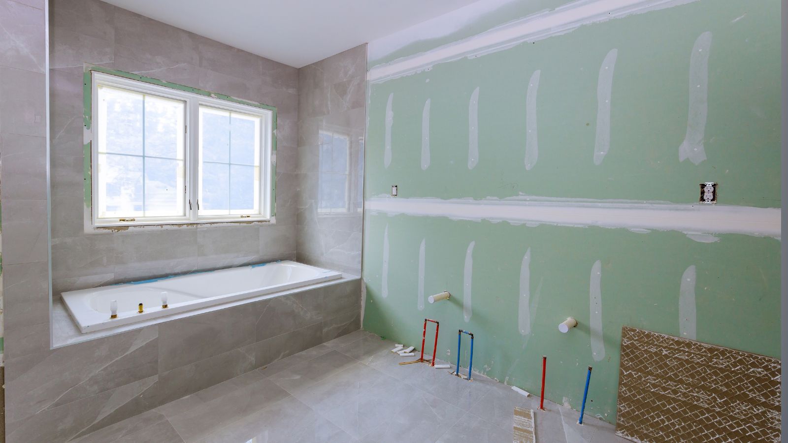 Bathroom Remodel in Houston in Progress