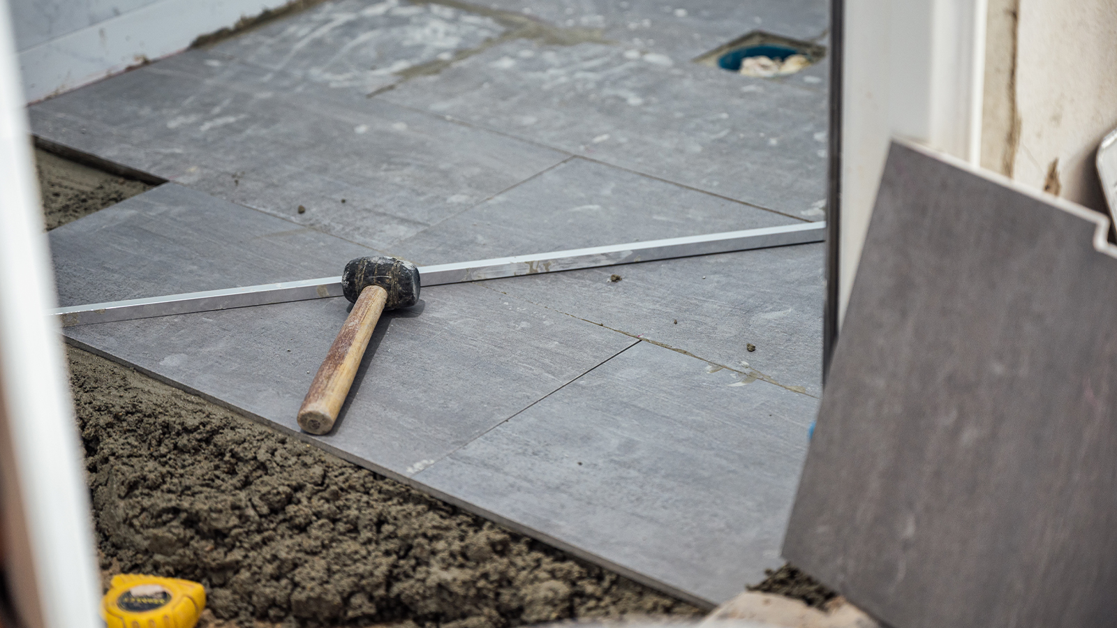 Master Bathroom Remodel in Progress Master Bathroom Remodel in Progress