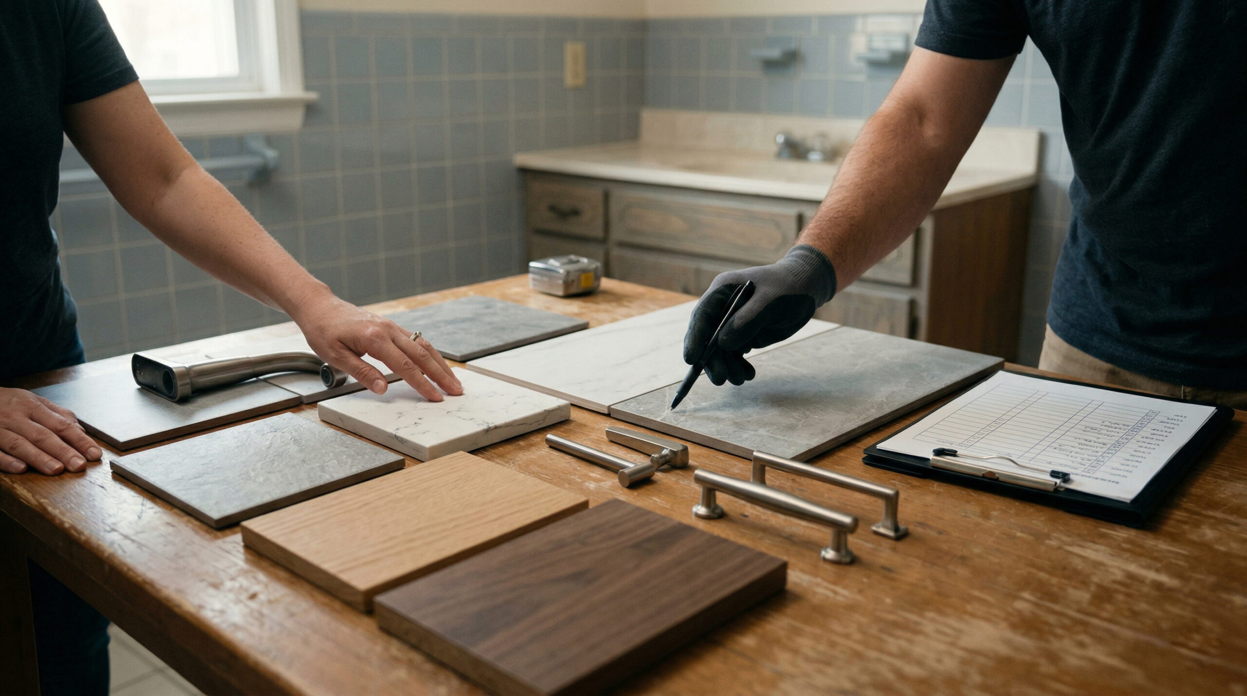 Bathroom Remodel Material Selection
