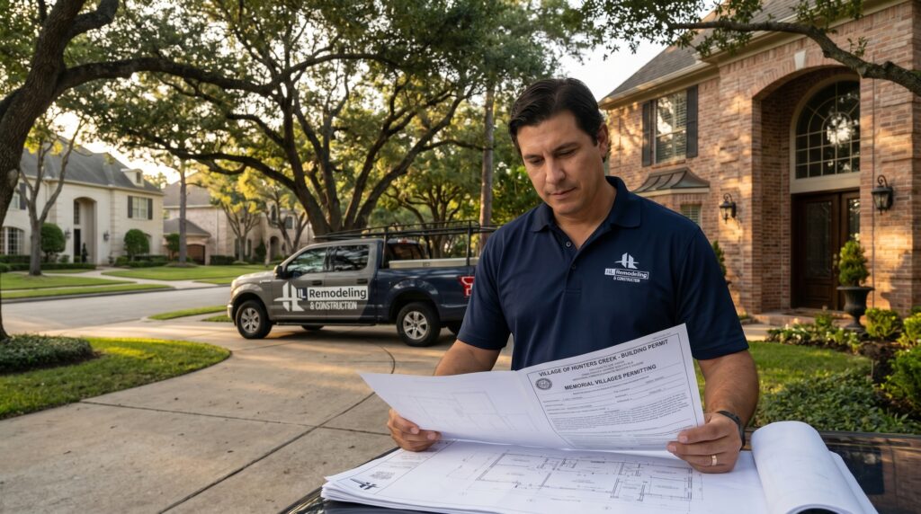 Houston Memorial Villages Remodeling Permits