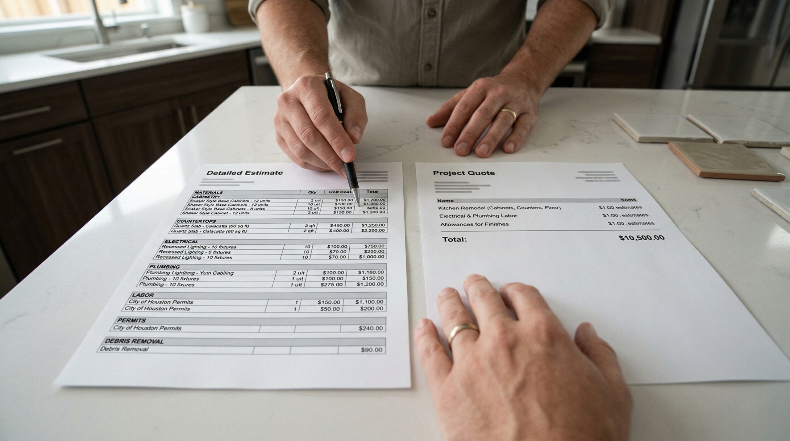 Know How to Read a Bid For Your Kitchen Remodel Before You Sign Anything