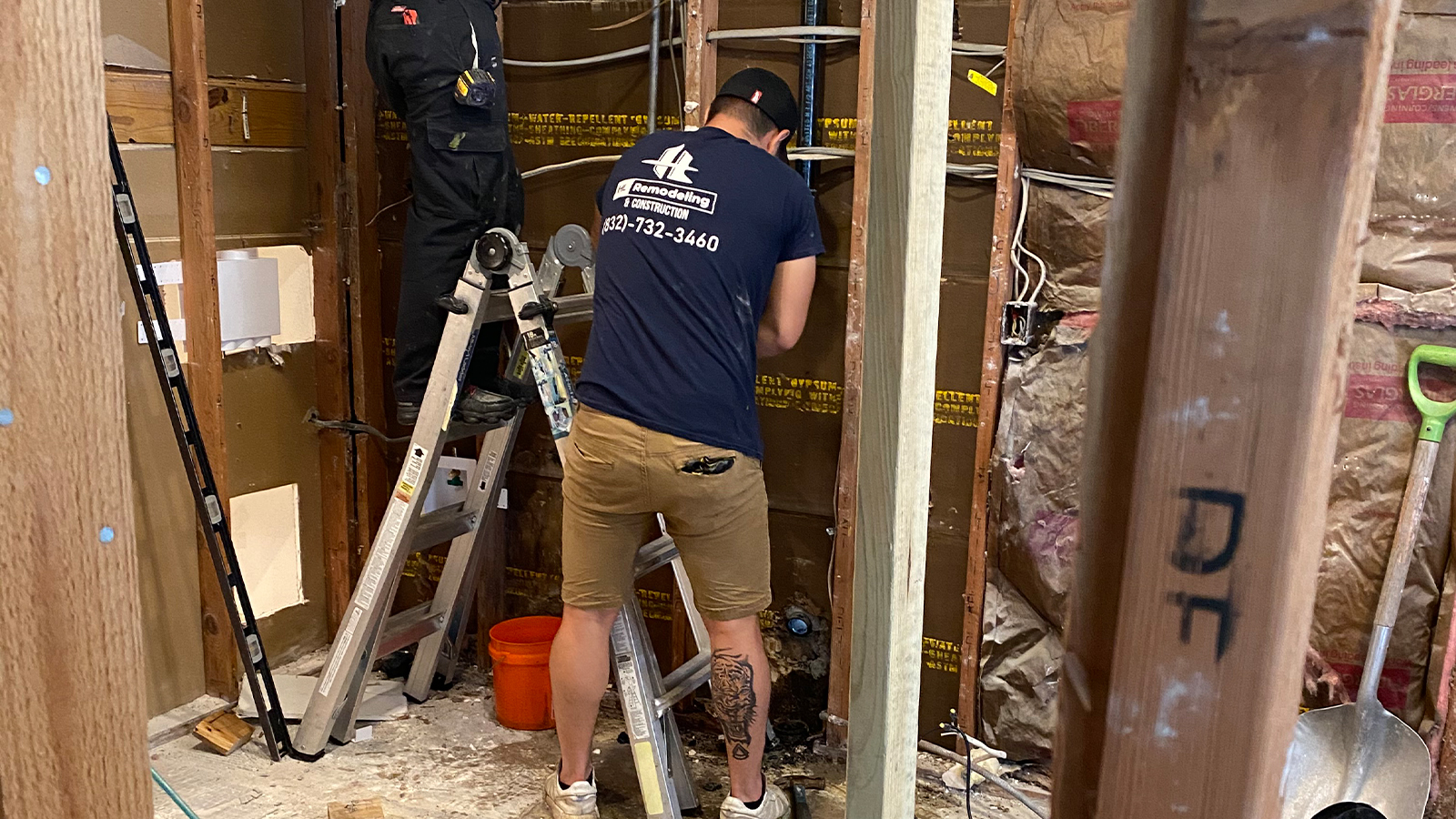 What Houston, Texas Homeowners Find When the Walls Come Down