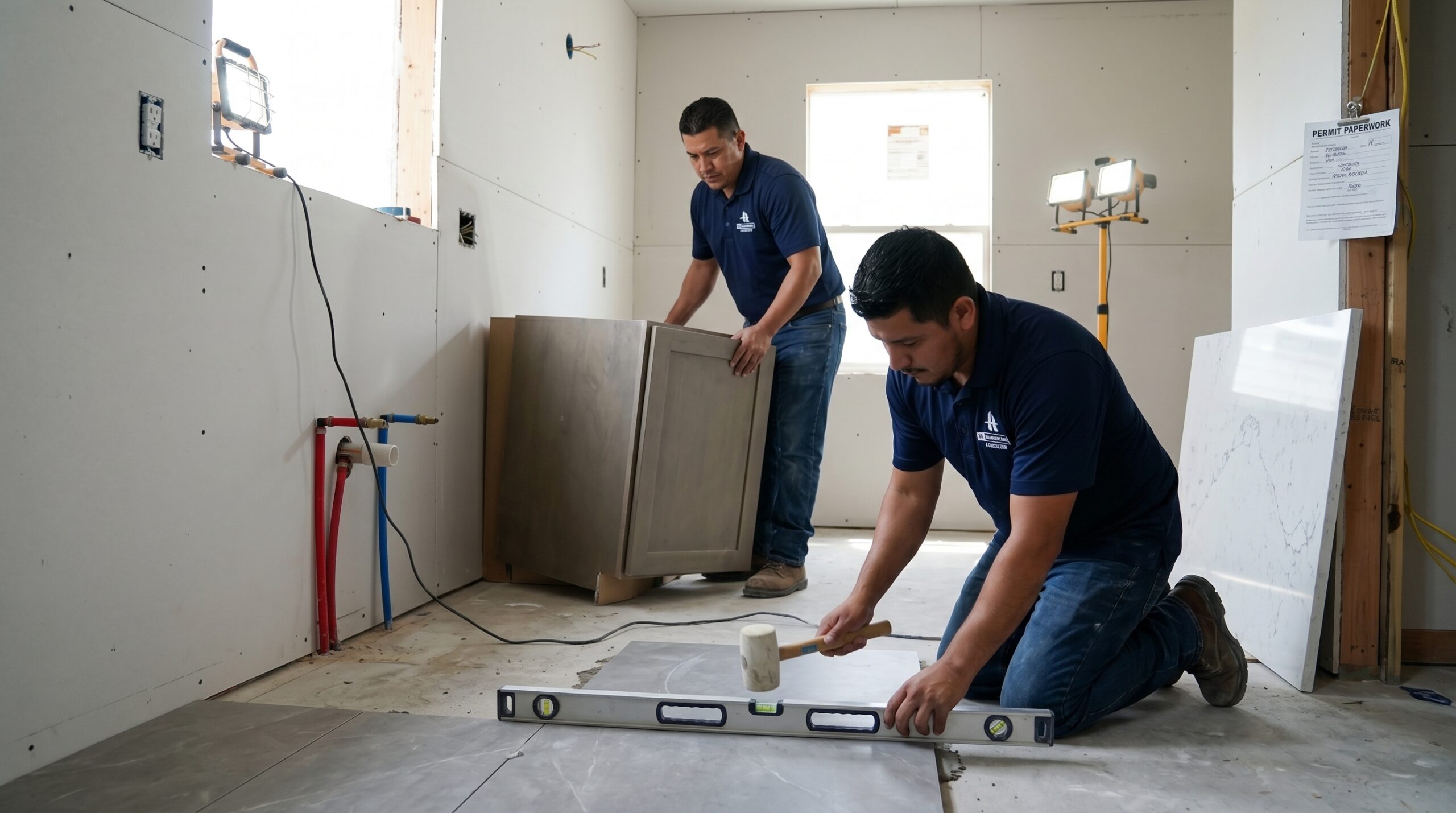 Kitchen remodeling in Houston TX scope materials and what to expect