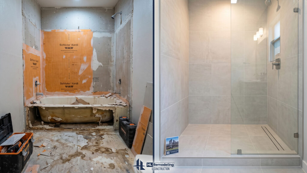 Walk in Shower Remodels in Houston