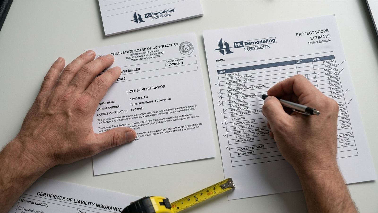 Make the Right Call Before You Sign Anything With A Houston Contractor