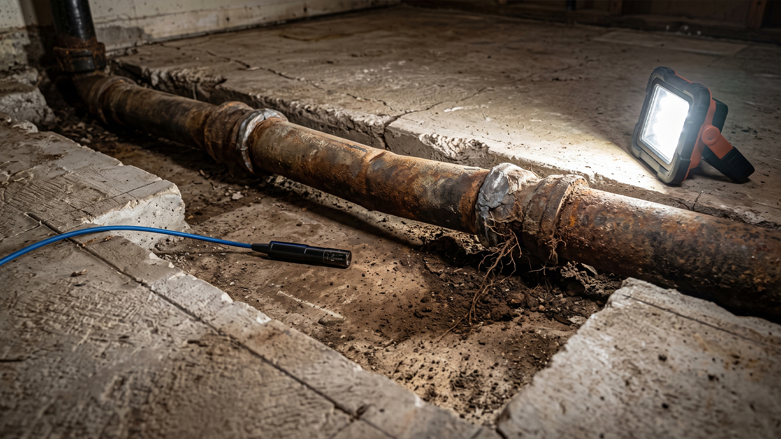 The Plumbing Reality Inside a 1950s–1970s Houston Home The Plumbing Reality Inside a 1950s–1970s Houston Home