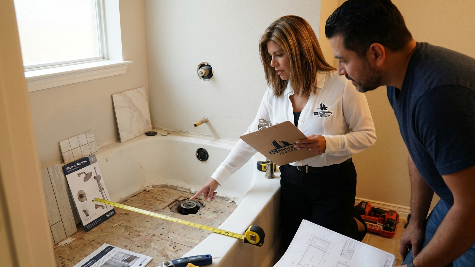 Tub to Shower Conversion in Houston