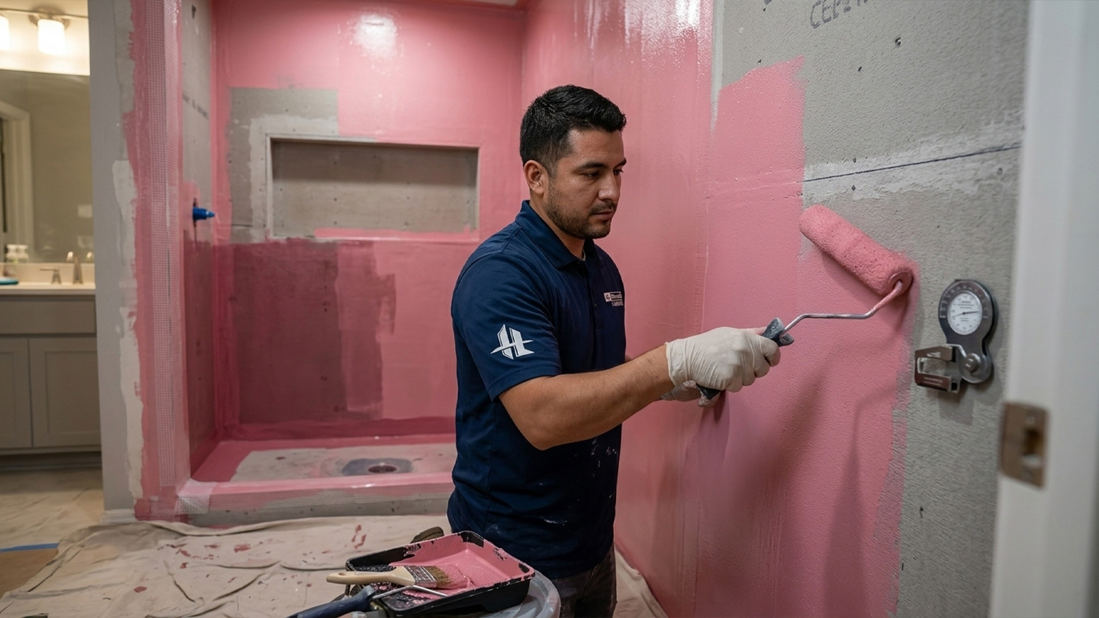 RedGard, Laticrete Hydro Ban, and Liquid Applied Waterproofing Membranes RedGard, Laticrete Hydro Ban, and Liquid Applied Waterproofing Membranes