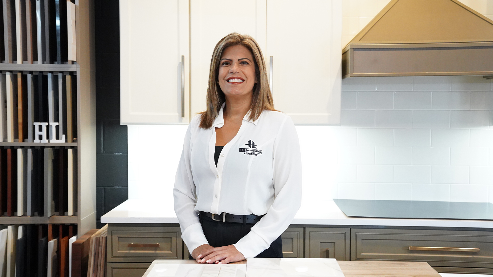Leymir in HL Remodeling Showroom in Houston Leymir in HL Remodeling Showroom in Houston